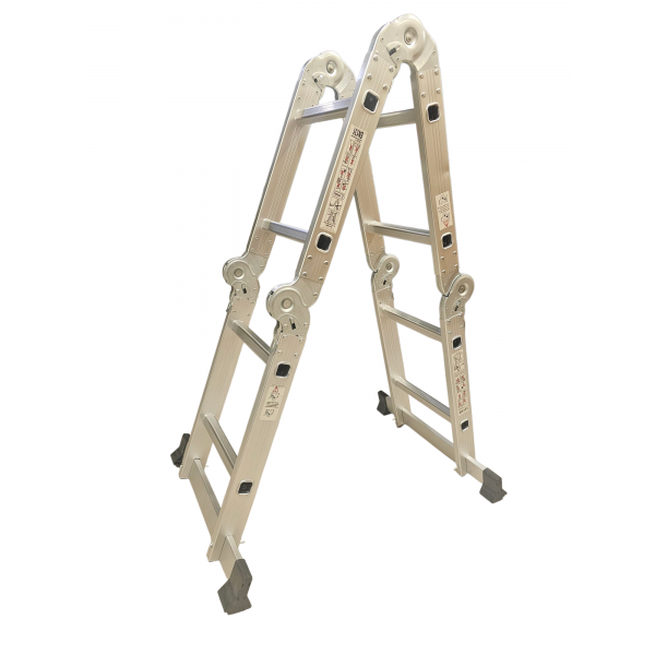 Aluminjasta štiri delna lestev TARK DLM102 (2.4 m)